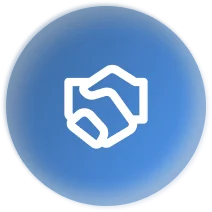 握手をしているアイコン